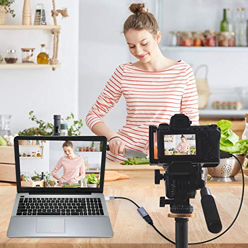Guermok Video Capture Card, USB 3.0 HDMI to USB C Audio Capture Card, 4K 1080p60fps Capture Devices for Gaming Live Streaming Video Recorder, Works for Windows Mac OS System for Switch, Xbox - Image 5