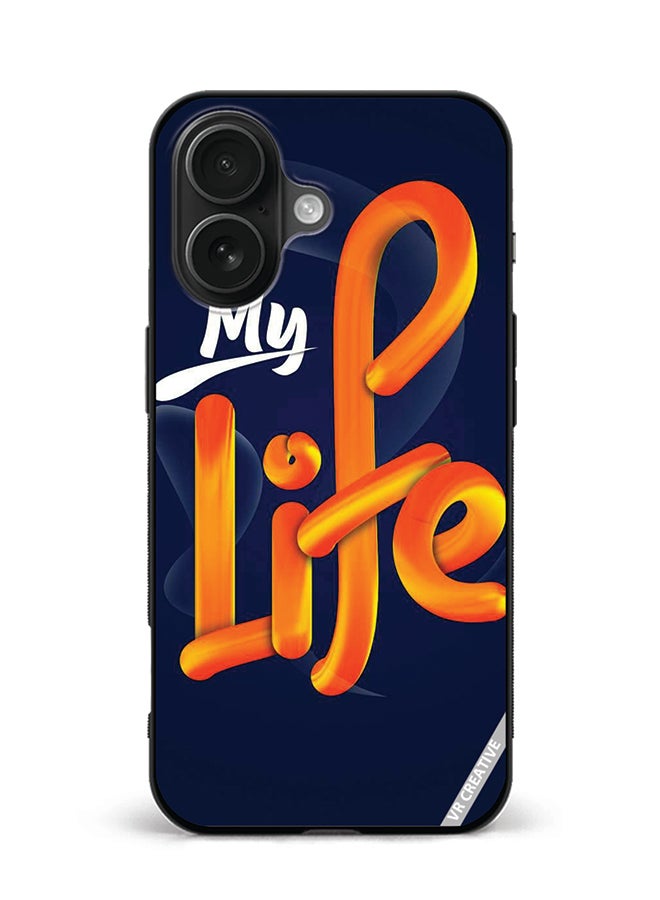 VR CREATIVE Protective Case Cover For Apple iPhone 16 My Life Design Multicolour