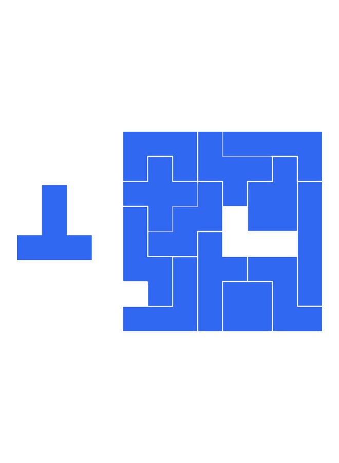 نيبمينينت لعبة أحجيات قطع تركيب المكعبات الروسية - Image 1