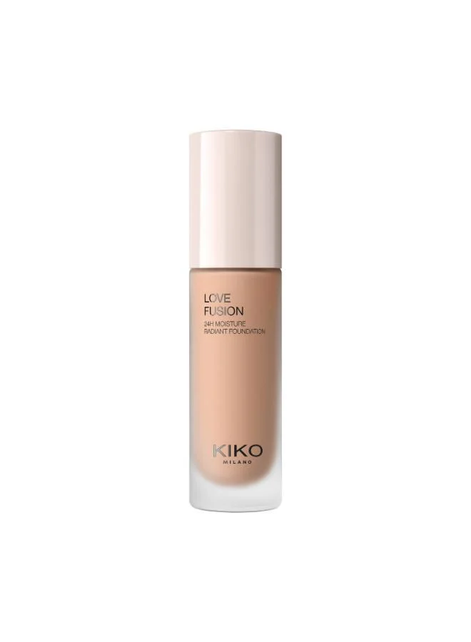 Kiko Milano WARM ROSE LOVE FUSION 24H MOISTURE RADIANT FOUNDATION for Women | Best Price UAE