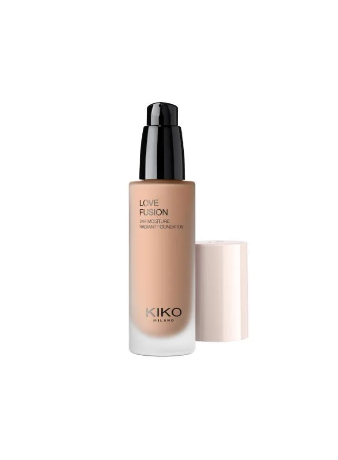 Kiko Milano WARM ROSE LOVE FUSION 24H MOISTURE RADIANT FOUNDATION for Women | Best Price UAE