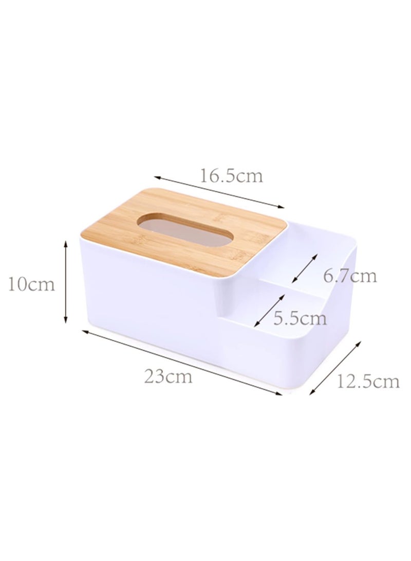 Tissue Box for Living Room, Cute Slim Lightweight Home Storage Box for Coffee Table, Creative Flexible Paper Box - Tissue Box for Lounge - Tissue Box Dispenser for Facial Tissues, Cloth Napkins, Dryer Papers Protective Cover for Bathroom, Desks, Countertops, Vanity, Bedroom, Lamp Tables - Organizer for Bathroom, Bedroom, Office - Tissue Holder for Holding Facial Tissues in Bathroom, Living Room, Bedroom - Decorative Tissue Box - Pull Tissue Box - Office Tissue Box - Decorative Tissue Box - Image 2