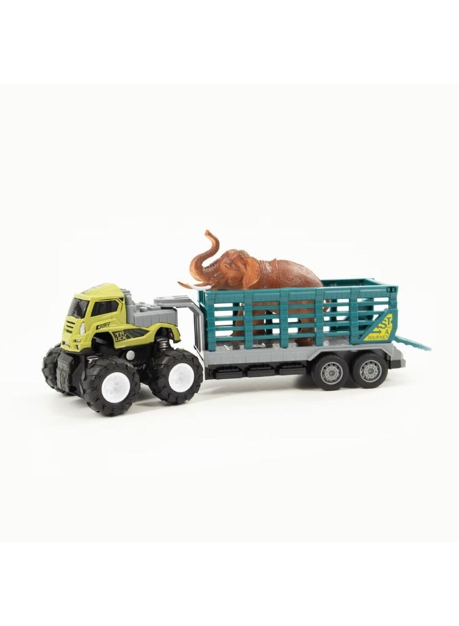 Animal Trailer Truck Elephant 1:43 - KLx600-186 - Image 1