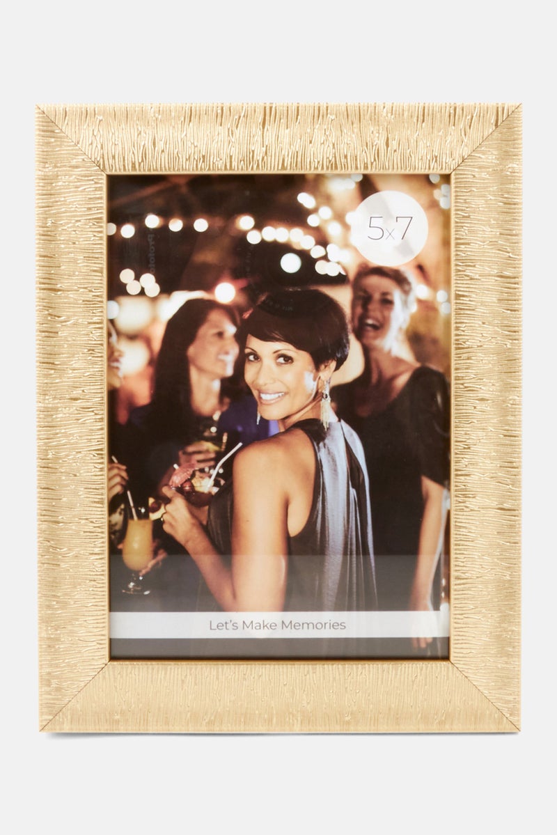 Enchante Accessories Photo Frame 24 H x 19 L x 2 W cm, Gold  - Image 1