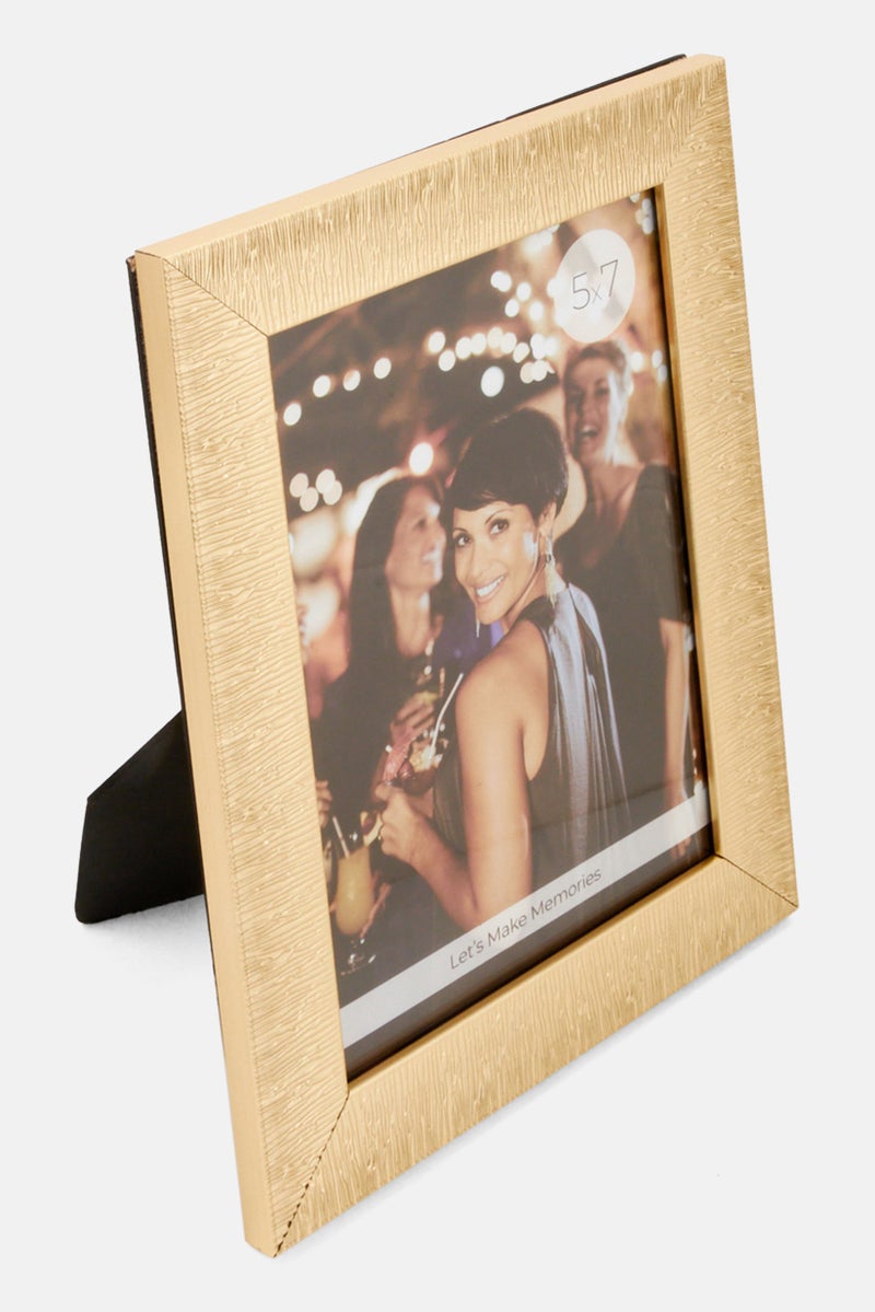 Enchante Accessories Photo Frame 24 H x 19 L x 2 W cm, Gold  - Image 3