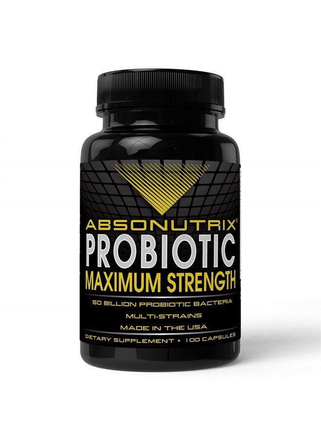Absonutrix Probiotic Maximum Strength 50 Billion Per Capsule Multi-strain - Image 1