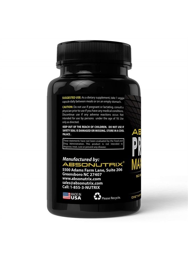 Absonutrix Probiotic Maximum Strength 50 Billion Per Capsule Multi-strain - Image 3