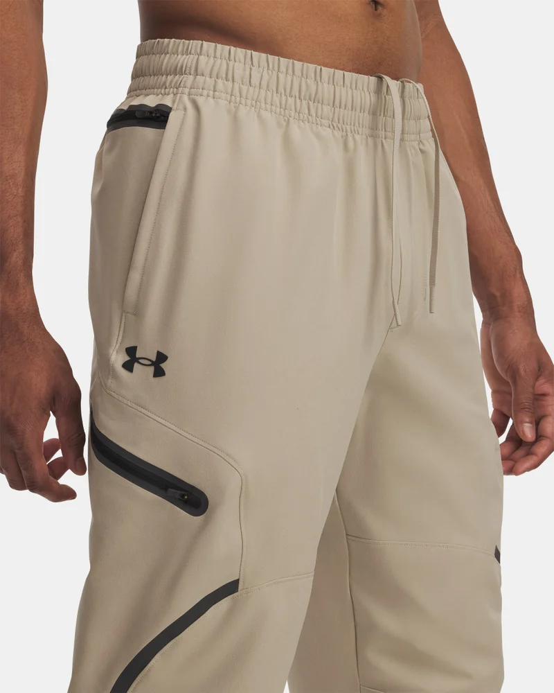 Under Armour Beige Men's Unstoppable Cargo Pants for Men | Best Price UAE