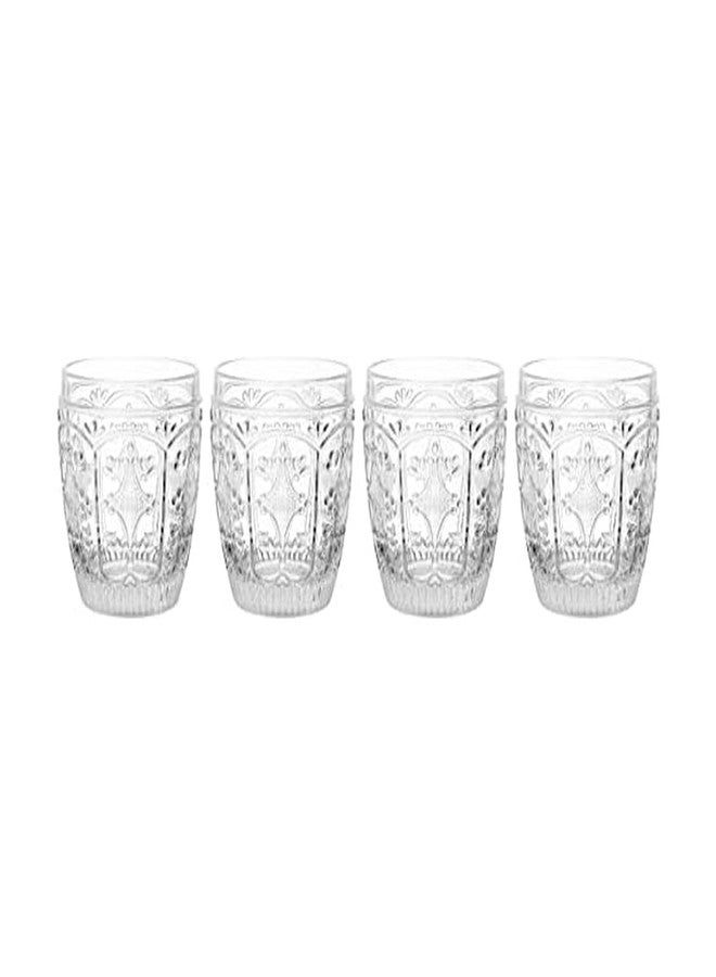 Fitz & Floyd Fitz and Floyd Trestle Rocks Double Old Fashioned, Set of 4, Clear - Image 1