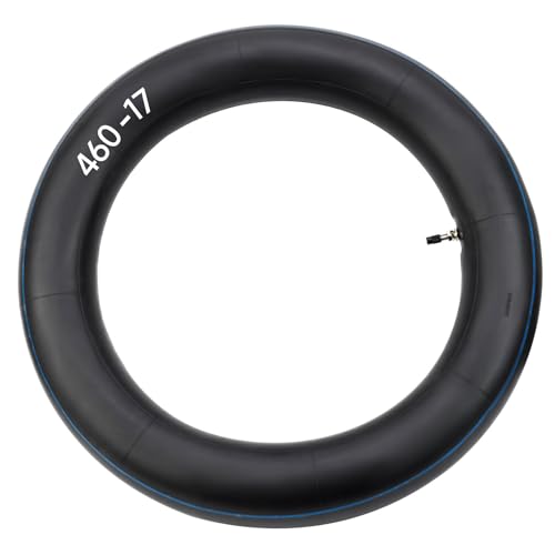 AWSZH 460-17 Tire Inner Tube 130/70-17 130/80-17 140/70-17 140/80-17 Heavy Duty Tube TR4 Straight Valve Stem Compatible with KLR250 1985-2005 KL250 1980-2001 XL350R 1984-1985 XT250 1980-1984 (1Pc) - Image 1