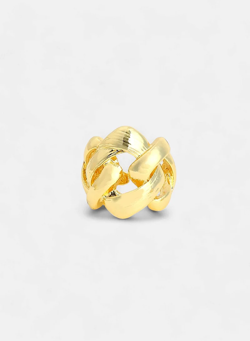 SOHI Adjustable Contemporary Artificial Finger Ring Jewellery