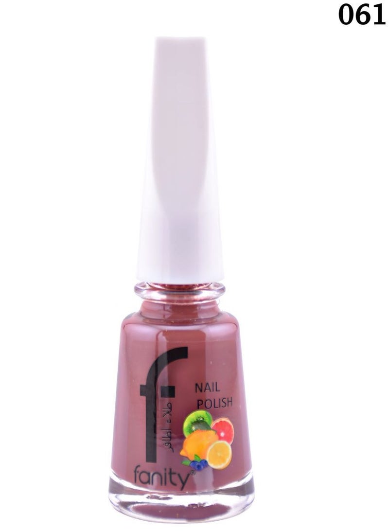 Fanity Nail Polish – Shade 061 + Free Nail Polish Remover - Image 1