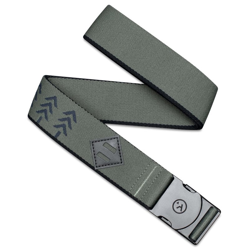 Arcade The Original Unisex Adventure Belt, Repreve Elastic Webbing, Non-Metal Travel Friendly Buckle, Blackwood - Ivy Green - Image 1