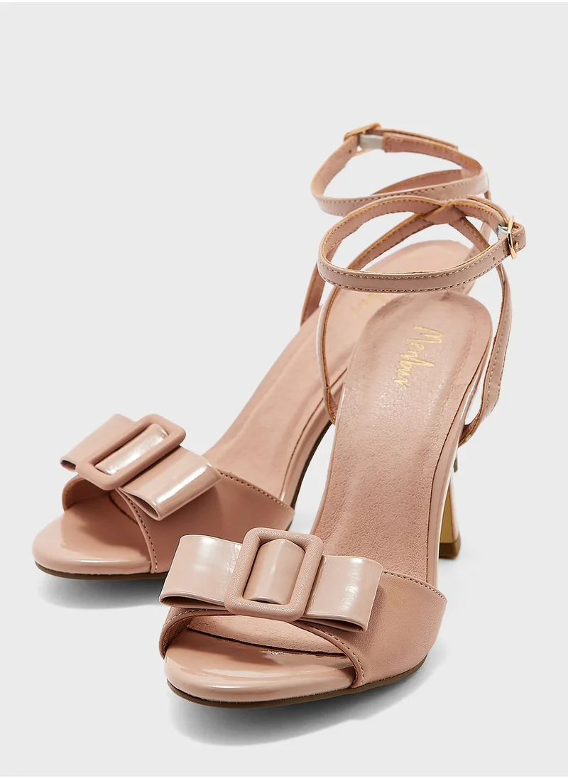 MENBUR Ankle Straps High Heel Sandals