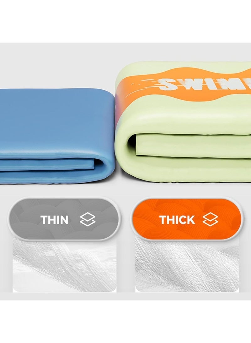 تابيت مسبح، مسبح قابل للنفخ للأطفال الصغار والكبار، مسبح حديقة بثلاث طبقات سميكة، مسبح عائلي قابل للنفخ كامل الحجم، مناسب للفناء الخلفي والحديقة الخارجية (300*56*175 سم) - Image 4