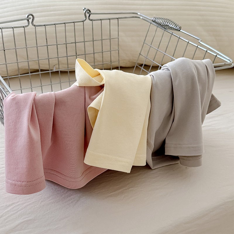 2024 Summer Children'S Class A Tianzhu Cotton Thin Non-Marking Short-Sleeved Anti-Mosquito Trousers For Boys And Girls Home Air-Conditioning Clothing - Image 3