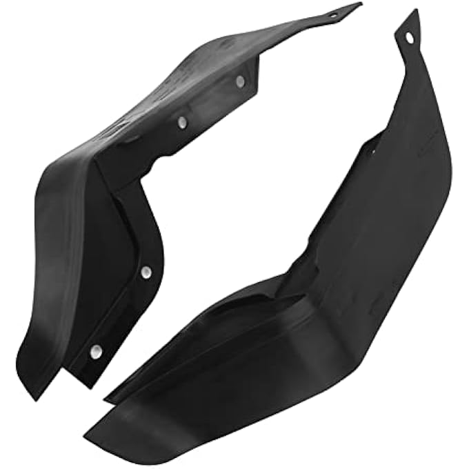 Bonbela Front Bumper Splash Guard Lower Pressure Lip Air Dam Skirt Trim 51119802643 51119802644 for John Works Paceman 2011-2016 - Image 2