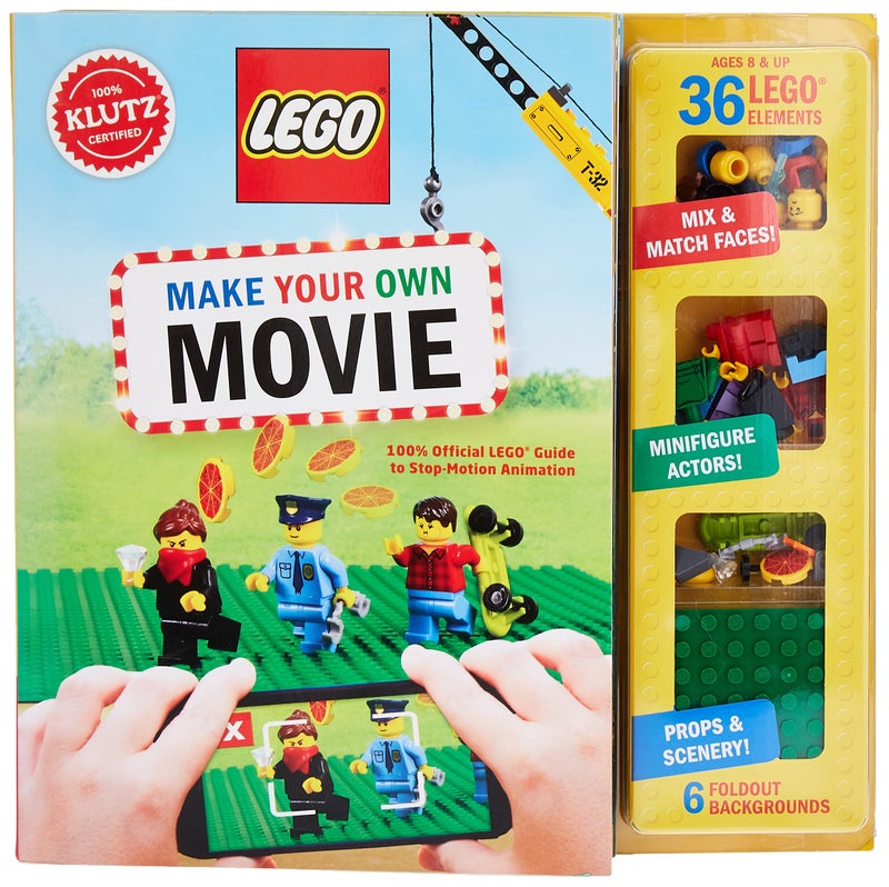 Klutz Lego Make Your Own Movie, Multicolored - Image 1