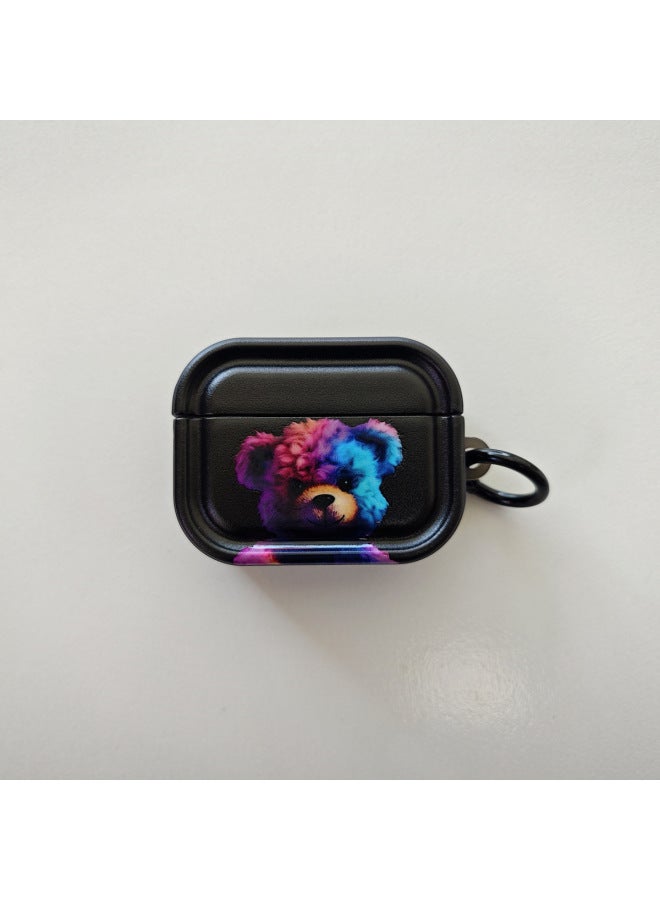 Suitable For AirPods 4 Earphone Set Cartoon Photo Frame Soft Shell Apple 1/2/3 Generation Pro2 Bluetooth Square Protective Cover 