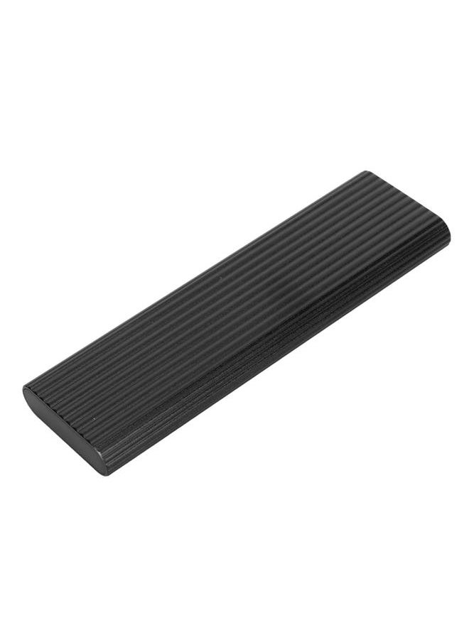 Thoraya M.2 NGFF Portable SSD Portable Metal Mobile Hard Drive USB3.1 Type-C High Speed Mobile Hard Drive Black 1TB  - Image 2