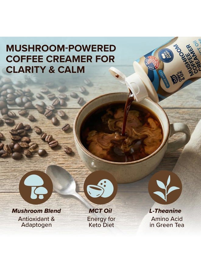 Owl & Ox Mct Oil Mushroom Coffee Cream by | L Theanine, Nootropic, Vegan, Sugar Free, Dairy Free, Adaptogens, Plant Based & Keto Compatible, Flavor - Image 5