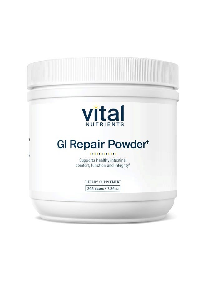 Vital Nutrients GI Repair Powder | Leaky Gut Powder with L Glutamine and Zinc | Digestive Enzyme Supplement to Support Gut Health and Digestion | Gluten Free | 40 Servings - Image 1