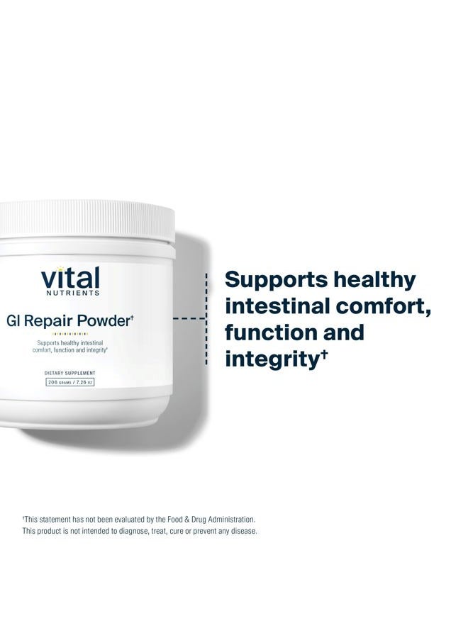 Vital Nutrients GI Repair Powder | Leaky Gut Powder with L Glutamine and Zinc | Digestive Enzyme Supplement to Support Gut Health and Digestion | Gluten Free | 40 Servings - Image 4