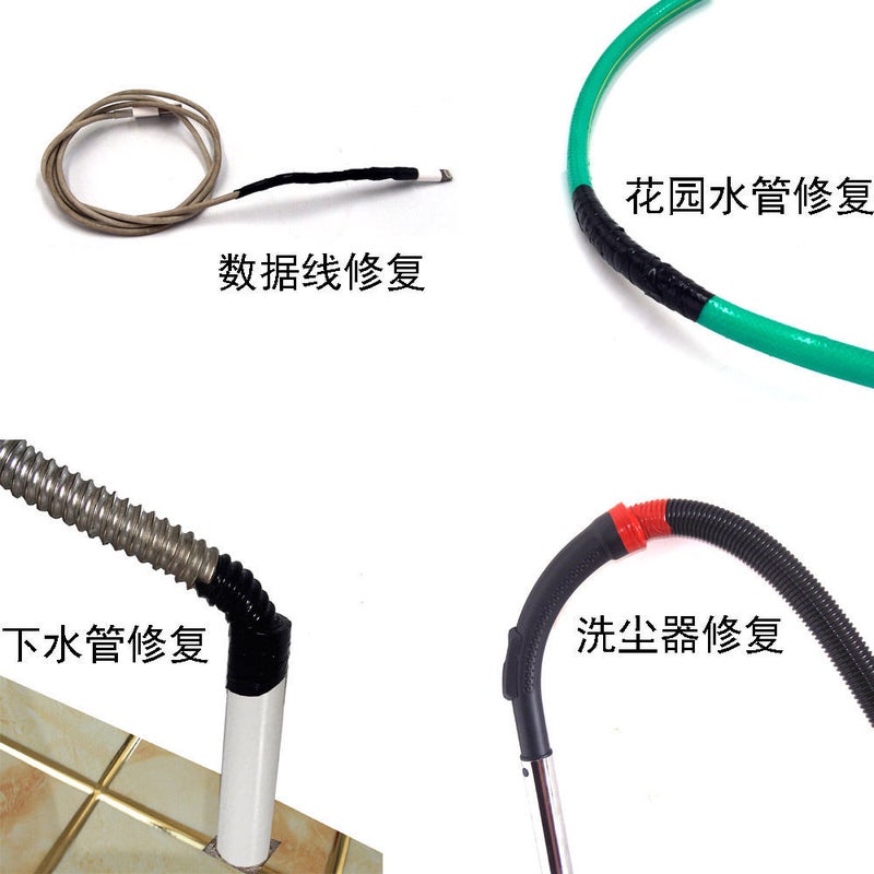Waterproof And Anti-Electric High Temperature Resistant Silicone Self-Adhesive Tape Water Pipe Repair Wire Connection Car Household Self-Adhesive Silicone Tape - Image 5
