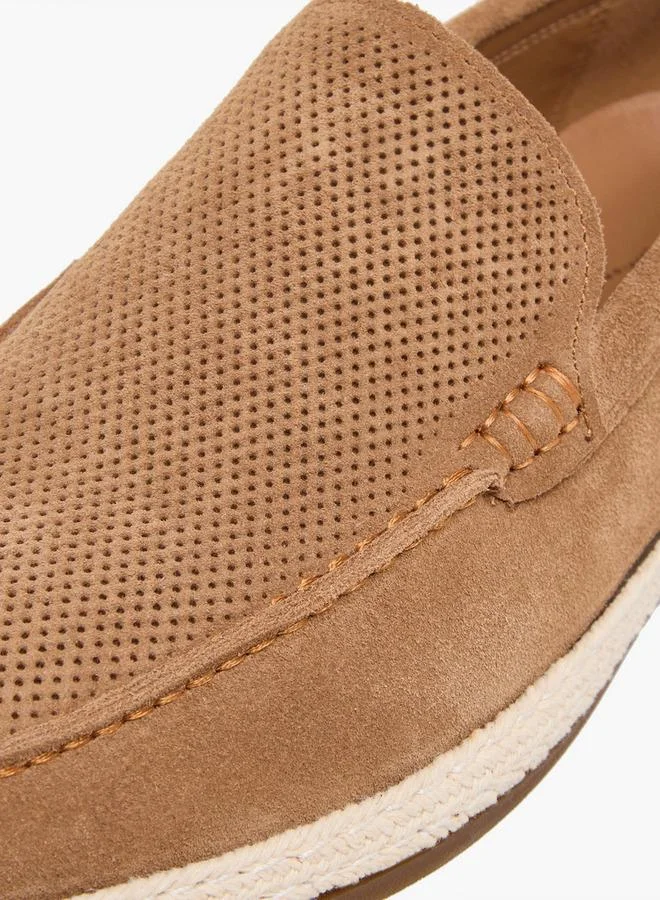Duchini BROWN Men Leather Espadrille Loafers for Men | Best Price UAE