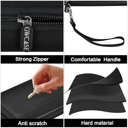 GWCASE Case for 6 Steel and Soft Tip Darts, Darts Carrying Storage Holder Fits for Dart Tips, Shafts and Flights and Extra Accessories (Box Only) - Image 3