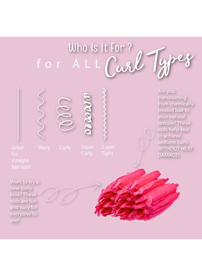 Kozma Curl Transition Rods, Hair Rollers, Flexible hair rods, Curling rods, Flexi twist, Hair curlers - Image 3