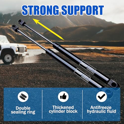 ZINSUXT Rear Hatch Struts Tailgate Lift Supports Trunk Liftgate Struts Gas Spring for Hyundai Veloster 2012-2017 Without Rear Wiper - Image 2