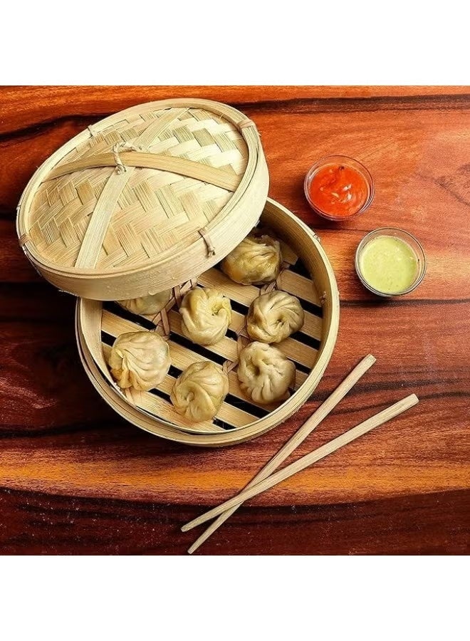 10 Pairs Reusable Bamboo Chopsticks - Long, lightweight chopsticks for sushi, rice noodles, and Asian dishes. Chinese and Japanese tableware - Image 5