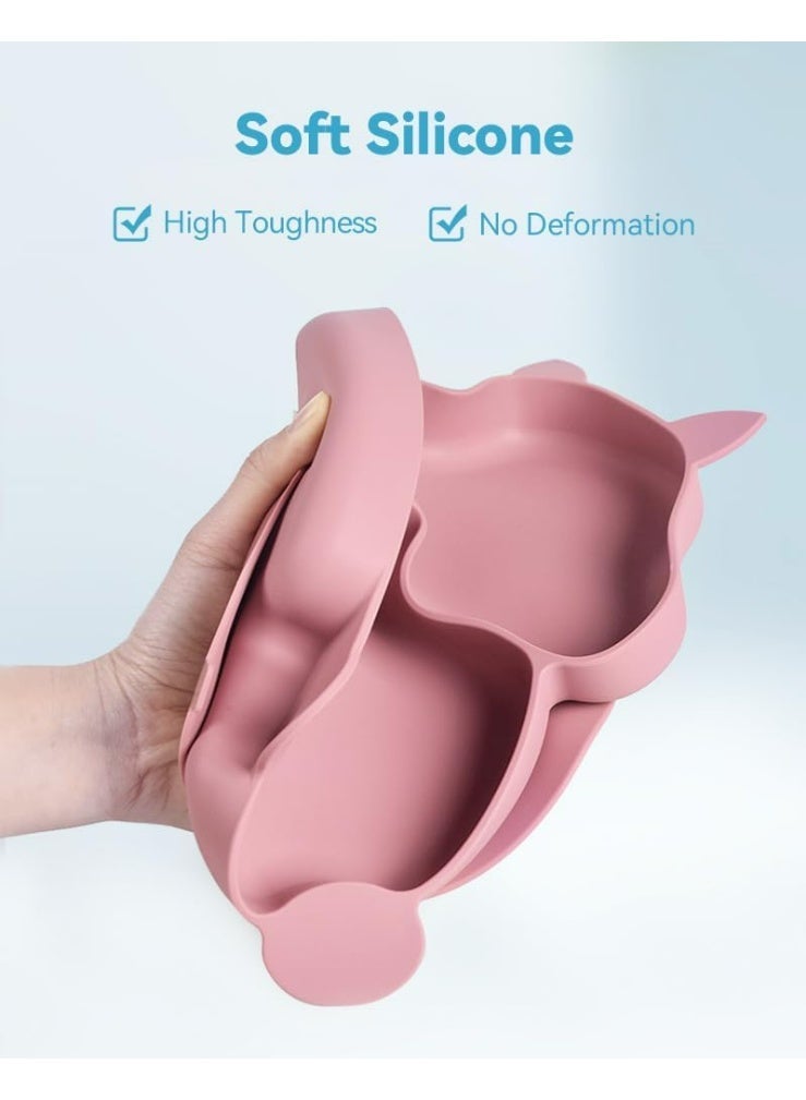 شيكو طقم طعام الطفل المتكامل 9 قطع من شيكو (Chicco) - طبق شفط، وعاء، كوب بمصاصة، ومريلة وأدوات - لتشجيع الرضاعة الذاتية - Image 4