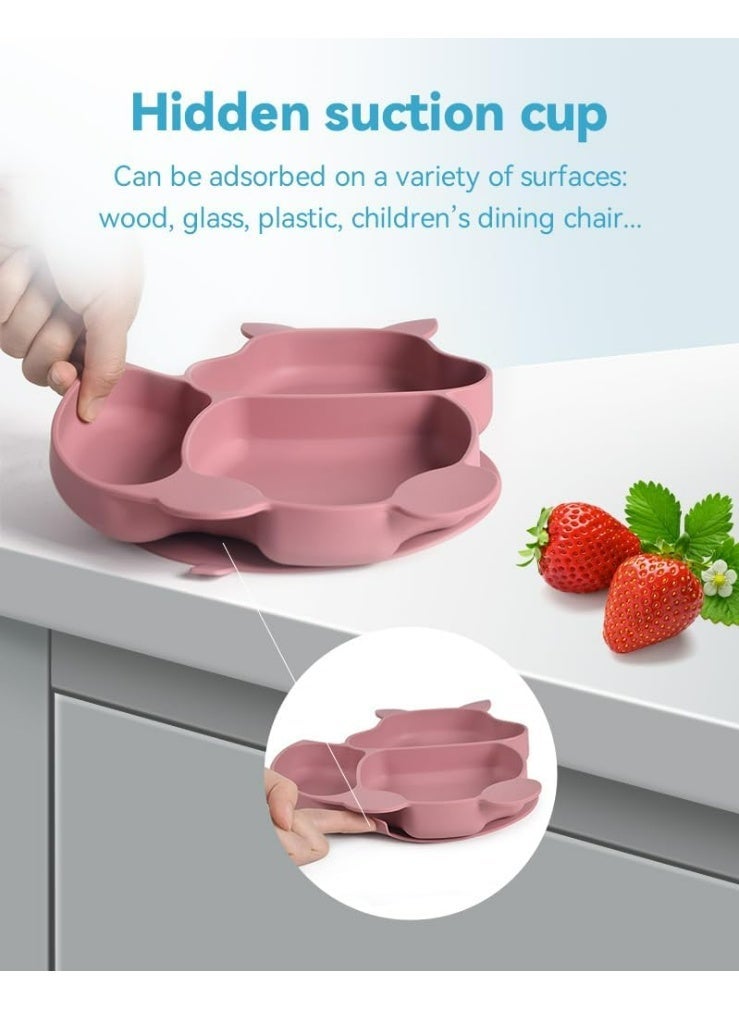 شيكو طقم طعام الطفل المتكامل 9 قطع من شيكو (Chicco) - طبق شفط، وعاء، كوب بمصاصة، ومريلة وأدوات - لتشجيع الرضاعة الذاتية - Image 5