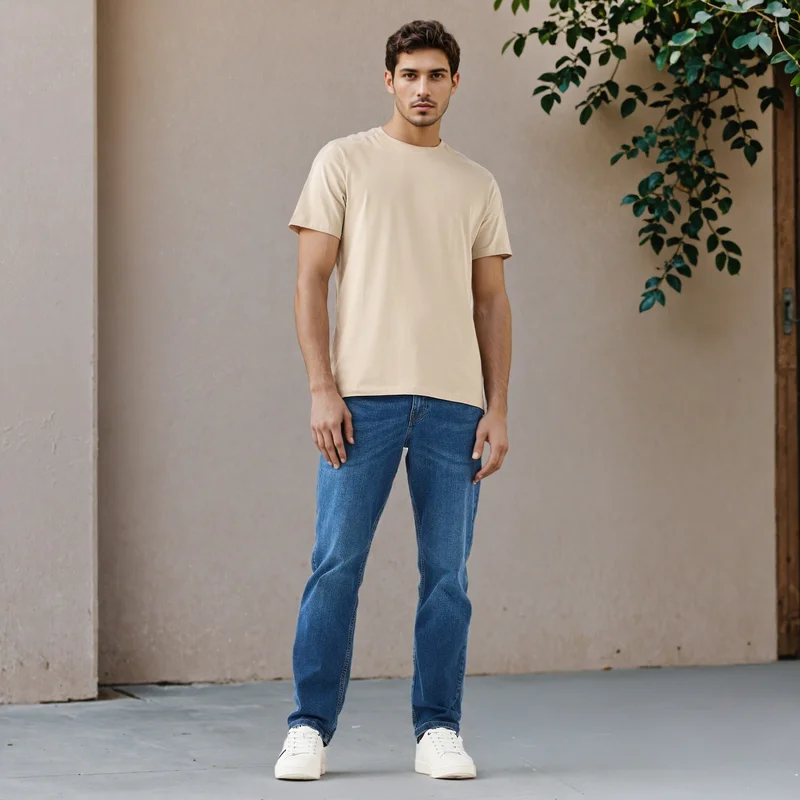 Splash FAV Regular Fit Crew Neck T-shirt