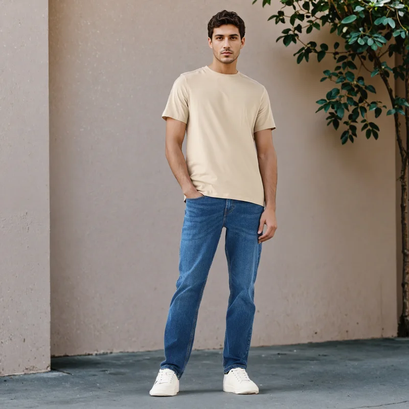 Splash FAV Regular Fit Crew Neck T-shirt