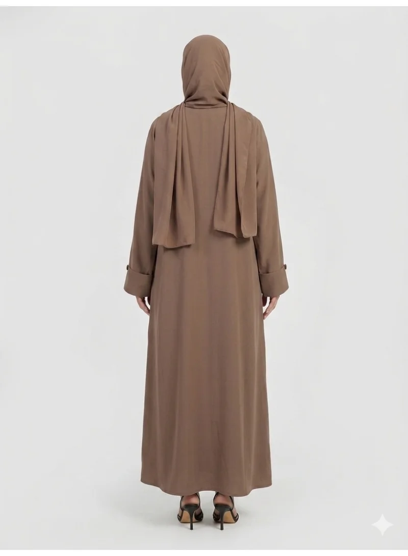 عباءات ريم Women's Abaya with Matching Sheila
