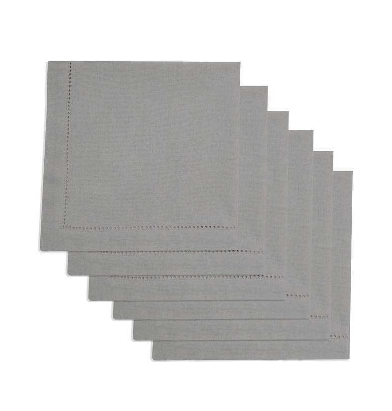 Pan Home Alira Napkin Set - Grey - 12 Pieces - Image 3