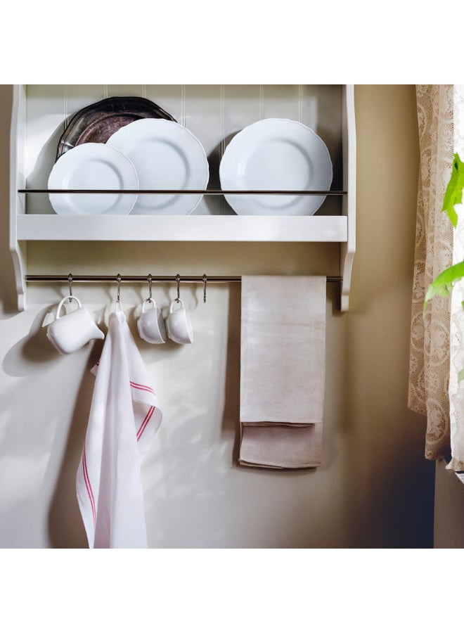 Tea Towels, 100% Cotton Kitchen Towels, Absorbent Dish Cloths with Hanging Loop, Durable and Quick-Dry, Pack of 2 - Image 3