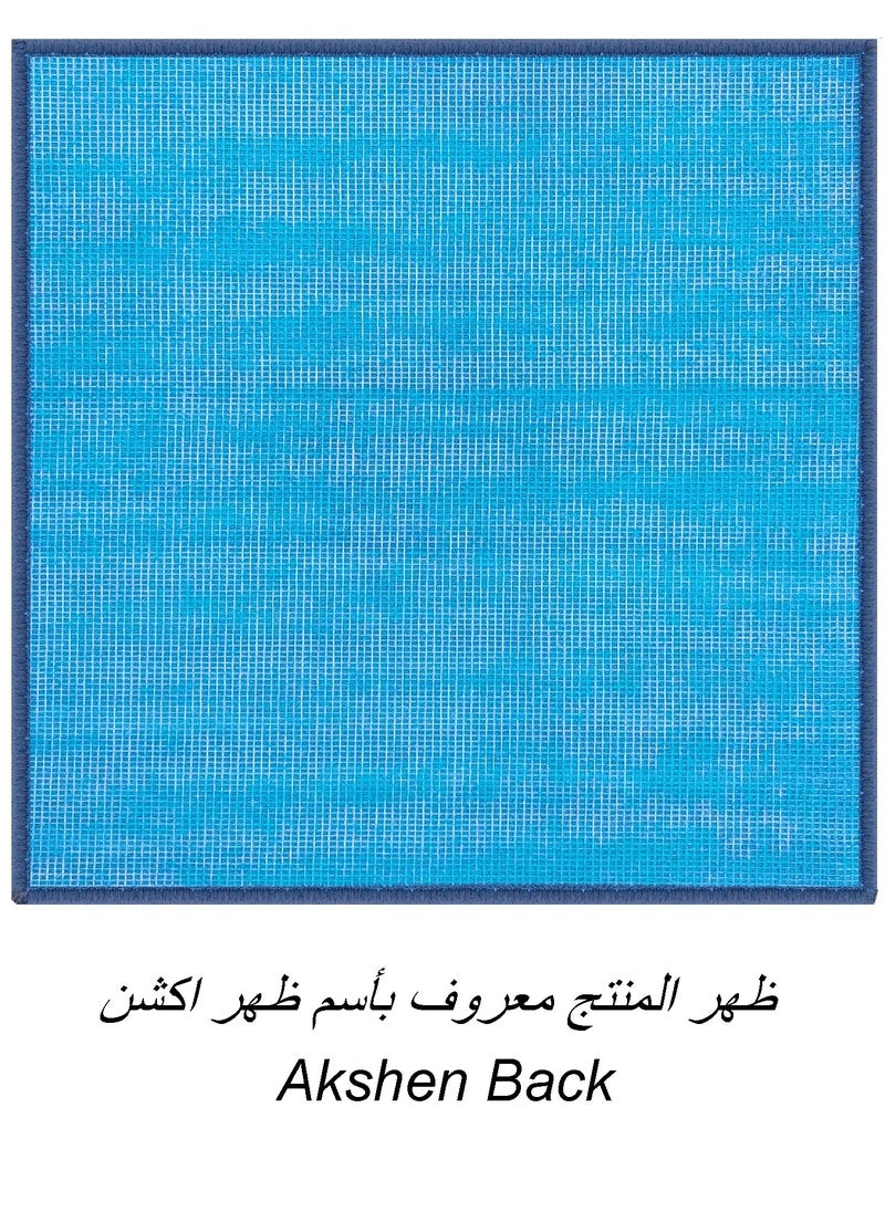 Mac Carpet Square lightweight doormat Sise 50 cm x 50 cm. ,Blue sky  - Image 3