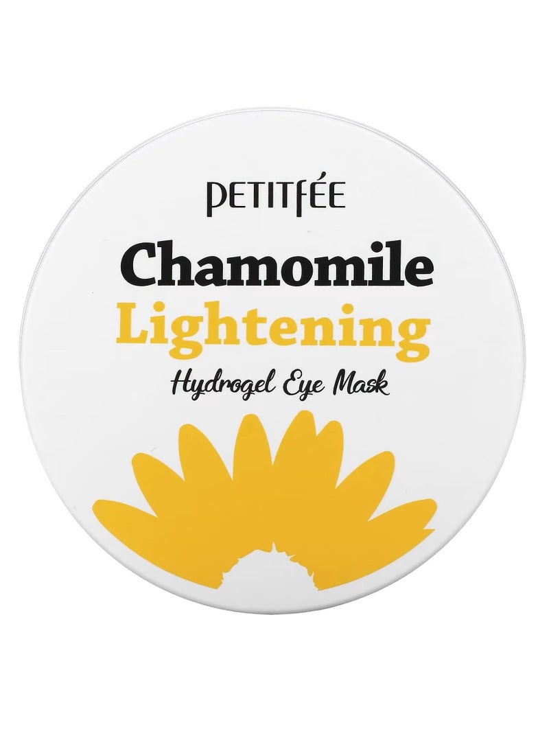 Petitfee Chamomile Lightening Hydrogel Eye Mask 60 Patches 84 g