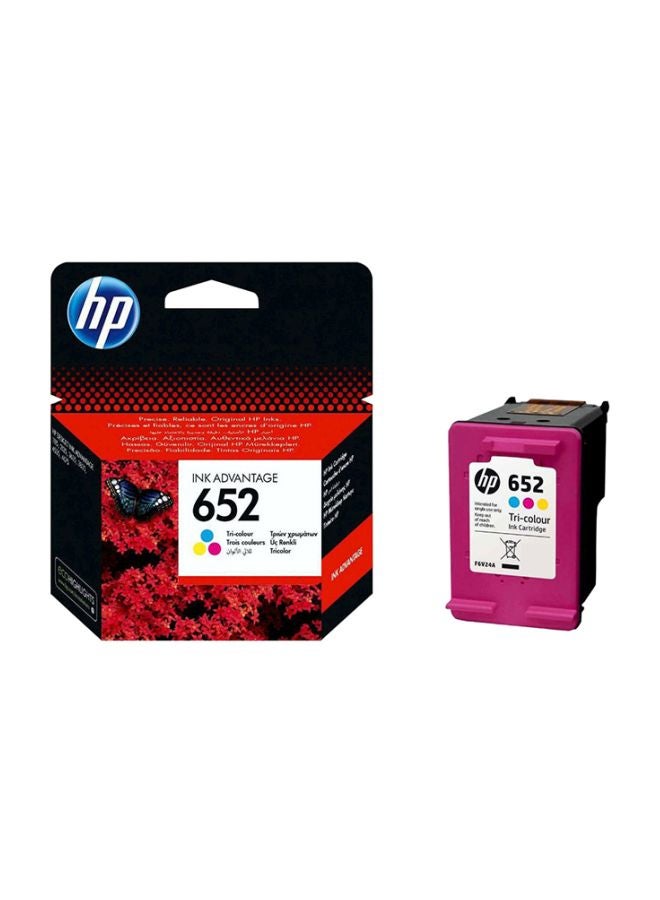 HP خرطوشة حبر 652 أصلية أزرق/أصفر/وردي - Image 2