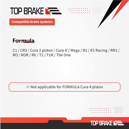 TOP BRAKE Disc Bike Brake Pads for Formula Cura/Oval/The One/Mega/RX/ R1/ R1R/ T1/ C1/ Cura-E - Image 2