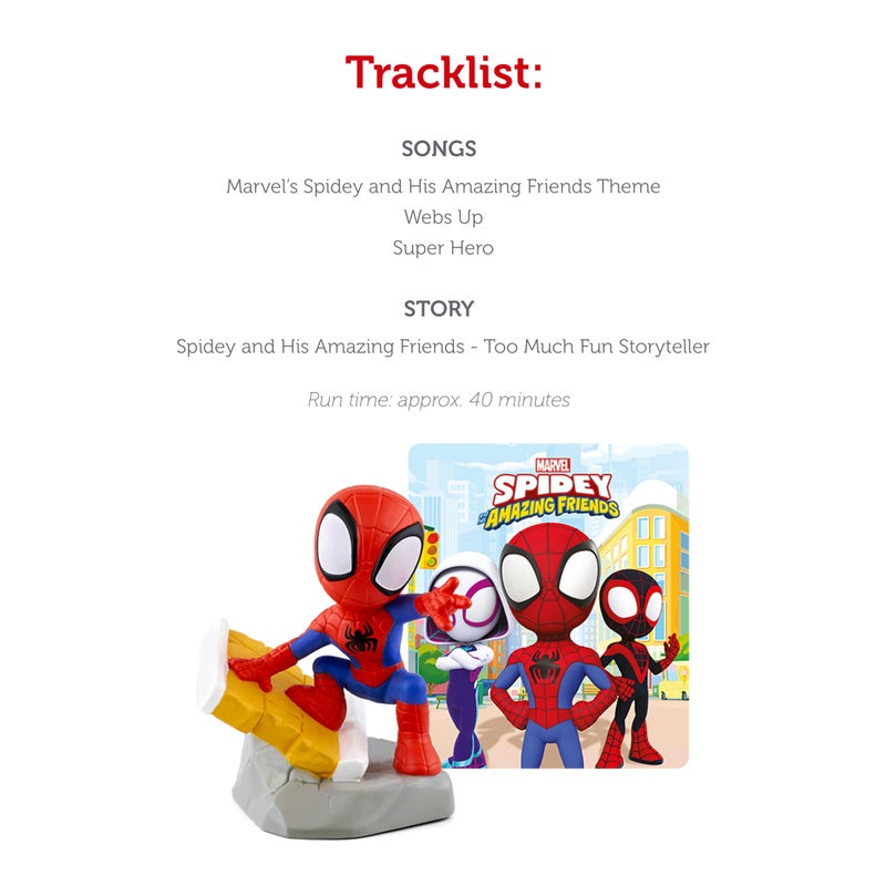 Tonies Spidey Audio Play Character from Marvel Spidey and His Amazing Friends - Image 4