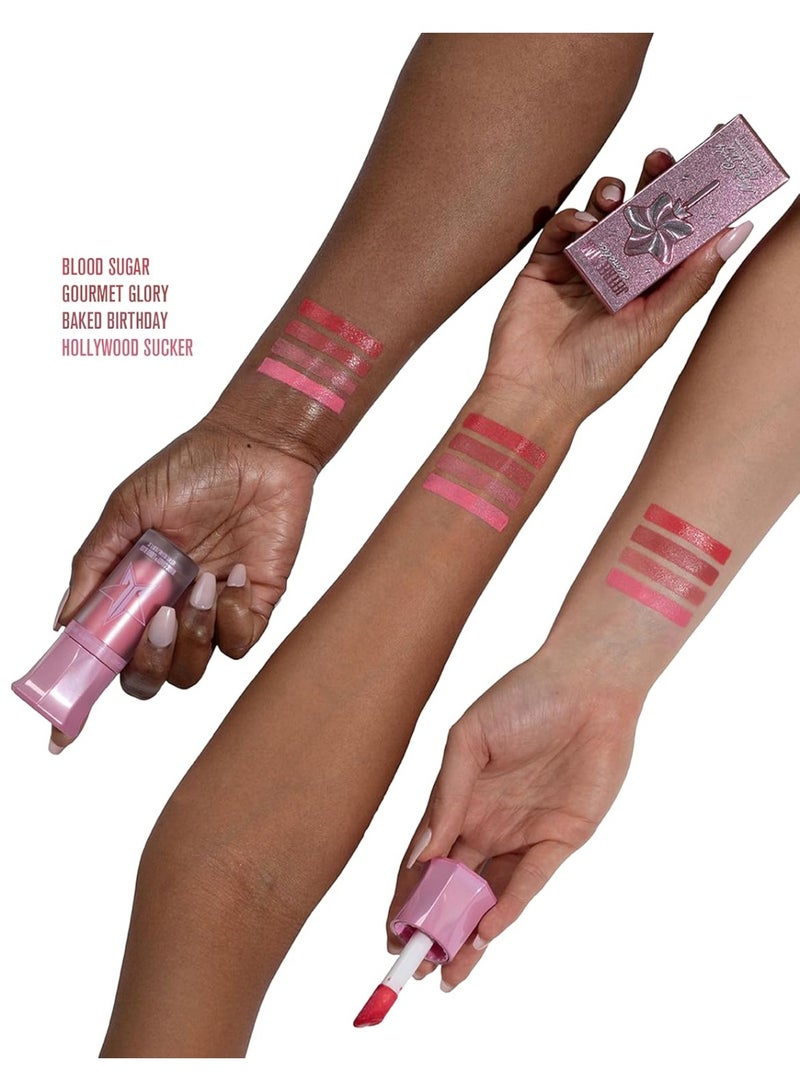 Jeffree Star Cosmetics Magic Candy™ Liquid Blush 10 ml- Gourmet Glory | Velvety-Smooth, Long-Lasting Liquid Blush with a Dewy, Second-Skin Finish - Image 3