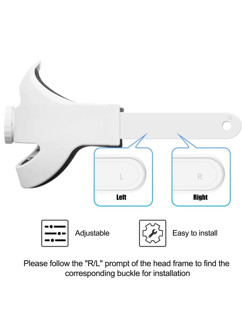 Generic - Head Strap for Oculus Quest 2 Comfortable Adjustable Strap Replacement with Head Cushion for Quest 2 Accessories Headset - Image 1