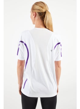 Women Sportswear Fit Short Sleeve Running Top, White - pzsku/ZADC8460F06433547D5B5Z/45/_/1724351179/ff6010c5-2645-4055-b5a4-eddca594c0c9