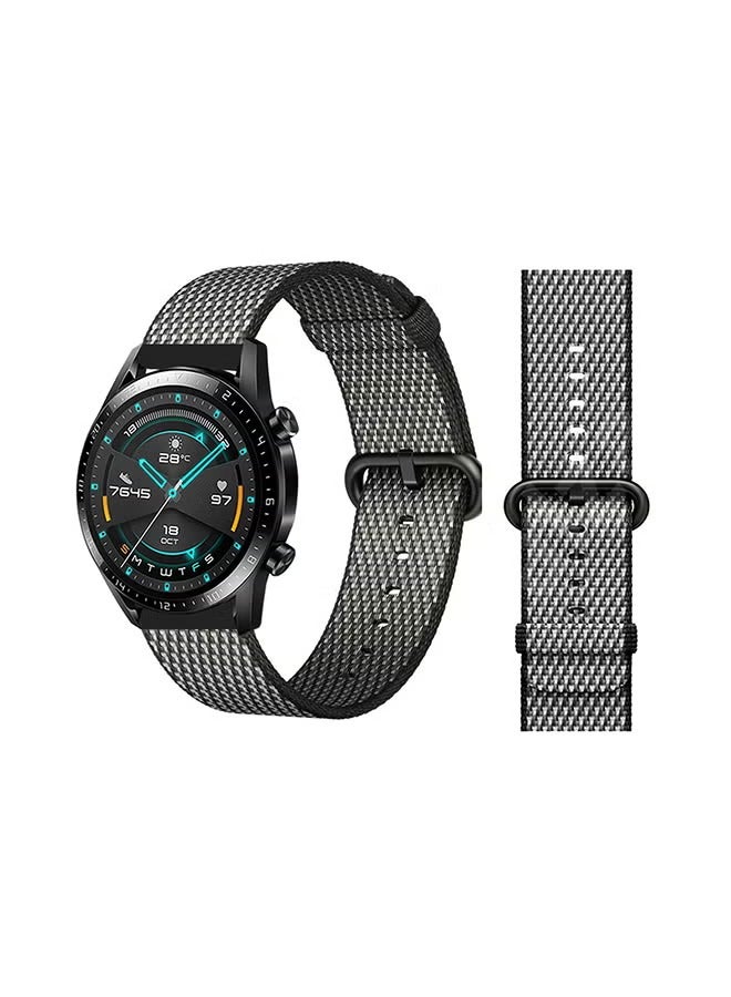 PROMASS eplacement Band For Huawei Watch GT/GT 2 46mm Black/Grey