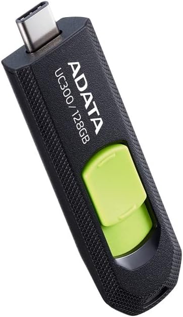 ADATA 128GB AData USB32 UC300 TypeC USB Flash Drive BlackGreen - Image 4